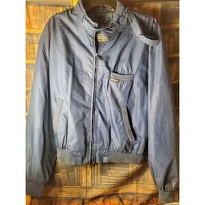 Members Only XL Men's size 44 Blue 80s Style Racer JACKET Full Zip